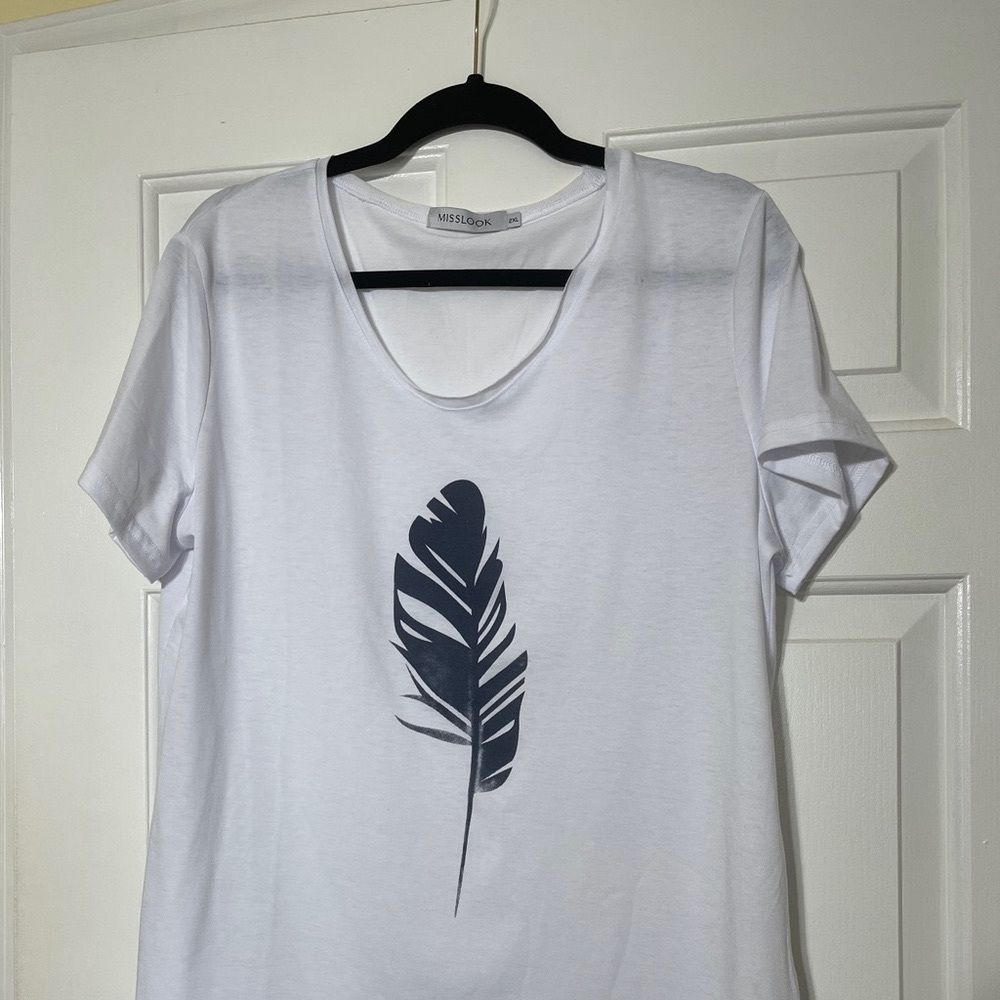 Misslook feather top 2xl
